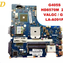 Оригинальная материнская плата для ноутбука LENOVO G405S HD8570M 2GB VALGC GD LA-A091P протестирована