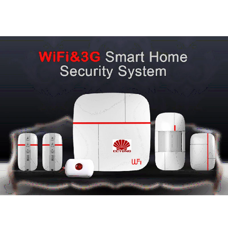 Ver A Vcare WIFI and 3G WCDMA Data Stream Smart Home Alarm System with PIR Motion Door Window Sensor Medical Emergency Button Ver A Vcare WIFI and 3G WCDMA Data Stream Smart Home Alarm System with PIR Motion Door Window Sensor Medical Emergency Button