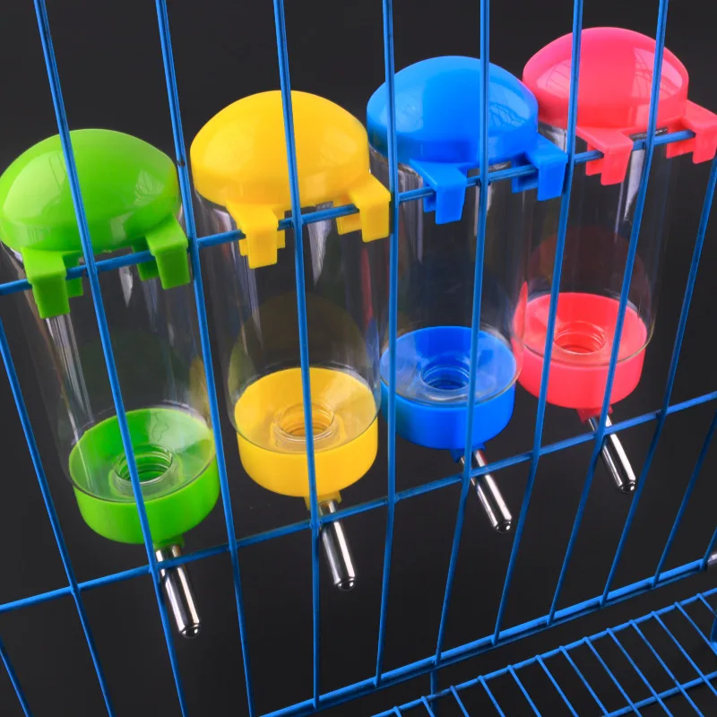 

400ml Pet Drinking Fountains Automatic Water Drinking Bowl Pet Hanging Water Bottle For Dogs Rabbit Hamster Pet Water Dispenser