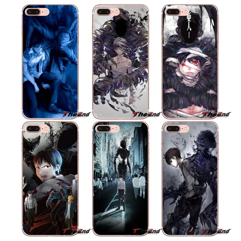 Чехол для телефона Ajin Japan Satou Kai Nagai Kei iPhone X 4 4S 5 5S 5C SE 6 6S 7 8 Plus Samsung Galaxy J1 J3 J5 J7 A3 A5 2016