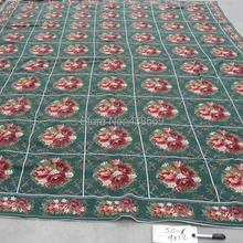 Ручной работы вязанное крючком шерстяное изделие ковры высокого качества 9'x12' дешевые цены для украшения дома