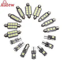 20pcs white Car Interior lamp LED canbus Light Kit With Tool for Audi A4 S4 B8 avant 2009-2015