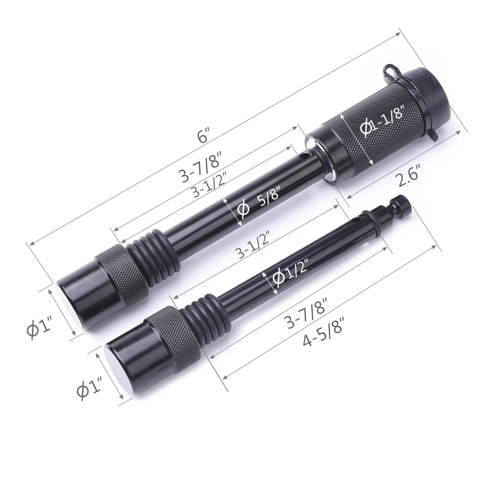 5/" и 1/2" набор замковых штифтов для прицепа с одной системой блокировки 1 предохранительный зажим 10 уплотнительных колец с защитой от Погремушки 2 ключа для буксировочных приемников
