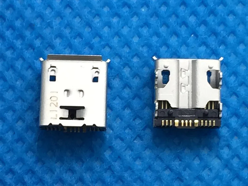 2pcs lot micro usb charge charging connector plug dock socket port htc flyer usb port