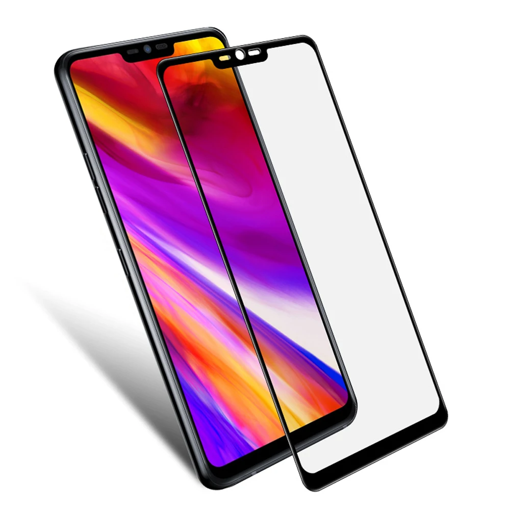 Для LG G6 Q7 Q6 K10 2017 G7 thinq Защитное стекло для K8 2018 Stylo 4 полноэкранное покрытие