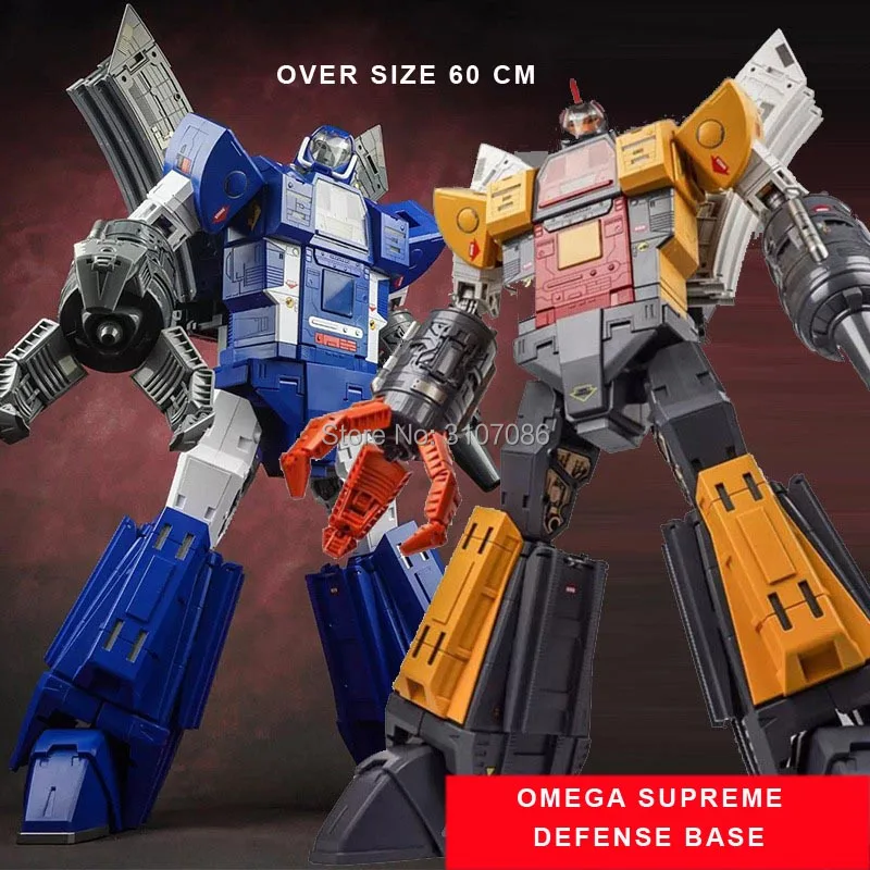 

Transformation Omega Supreme Guard Terminus Giganticus Masterpiece Ultimate light and sound Collection Action Figure Robot