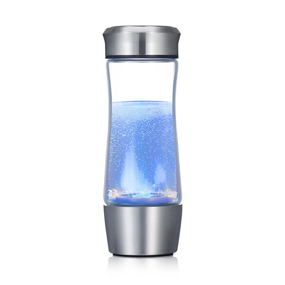 hydrogen glass water bottle