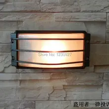Открытый водонепроницаемый бра моды балкон огни входные огни лестницы лампы двор открытый настенный светильник лампа светильник