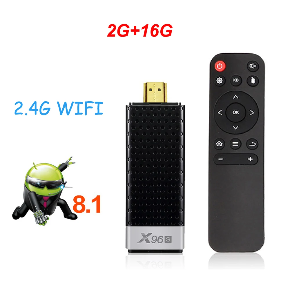 VONTAR X96S 4K ТВ-карта Android 9,0 4 ГБ 32 ГБ четырехъядерный процессор Amlogic S905Y2 Wifi BT4.2 1080P H.265 ТВ-ключ Мини Смарт Android9 - Цвет: 2G16G