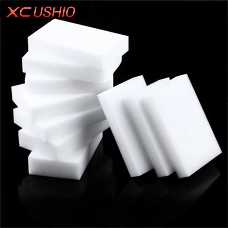 

100pcs/lot Multifunctional Magic Nano Sponge Melamine Cleaning Sponge Eraser Compressed Nano Sponge for Kitchen Bathroom