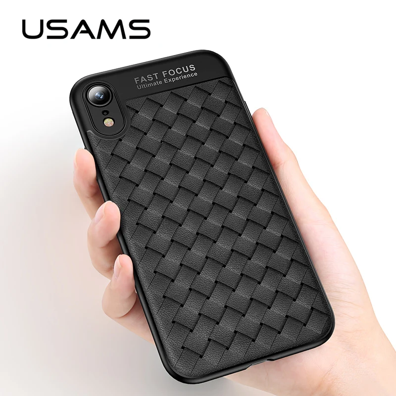 Новейший чехол для телефона USAMS iPhone XR/XS Max мягкий с полной защитой дышащий xs max Apple |