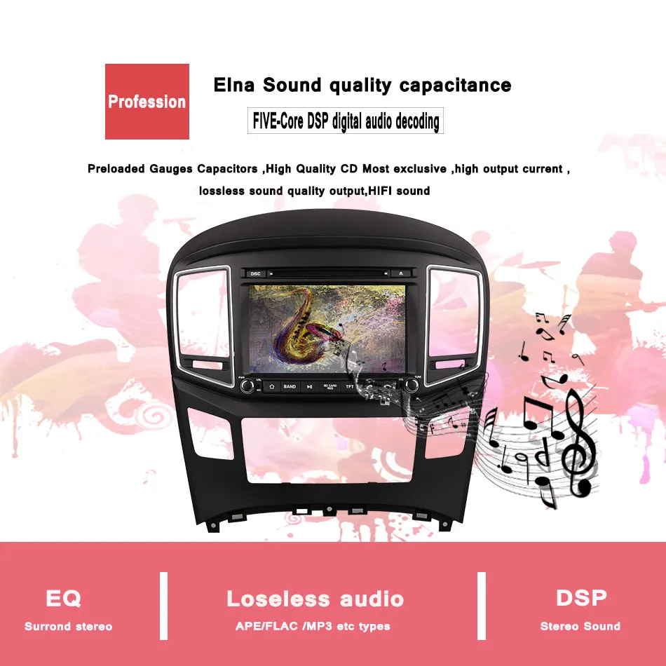 8 дюймовый android 10 автомобильный DVD GPS для Hyundai H1 / Grand Starex/ iLoad/ i800 2016 2017 Головной блок