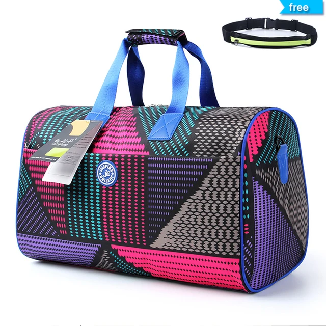 Free Shipping 2017 Brand Designer High Quality Nylon Waterproof Free Shipping 2017 Brand Designer High Quality Nylon Waterproof Sport Bag Gym Bags Women