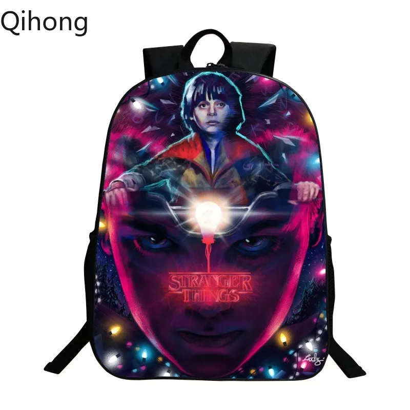 

2019 Printing 3D Stranger Things Backpack for Teenager Children School Bags Boys School Backpacks Kids Schoolbag Student Bag