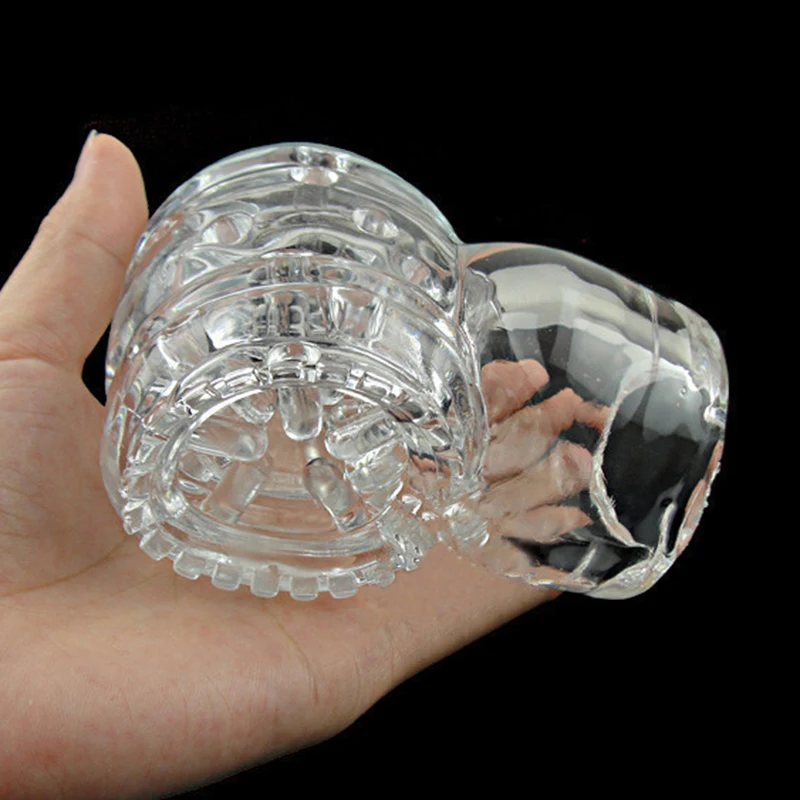 ORISSI-Sex-Toy-Wand-AV-Massager-Cap-Masturbator-for-Men-AV-Massager-Head-Transparent-Male-Masturbation (1)