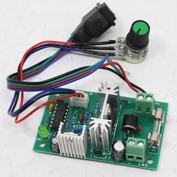 

DC Motor Speed Regulator PCB 12V - 24V Motor with Controllable Positive and Negative Rotation Motor Governor Box Gear Motor