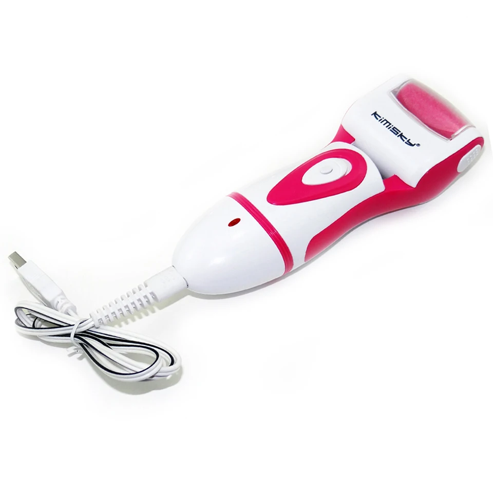 Cuidados com os Pés Vermelho de Veludo Removedor de Calos do pé para o Calcanhar do pé da Pele Ferramentas Pedicure Ferramenta Elétrica Pedicura Kimisky Suave Máquina Arquivo 15 Instrumento cuidados c/ pés