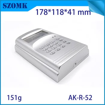 

10 pcs, 178*118*41mm szomk door alarm access control device housing plastic case for electronics equipment abs project box