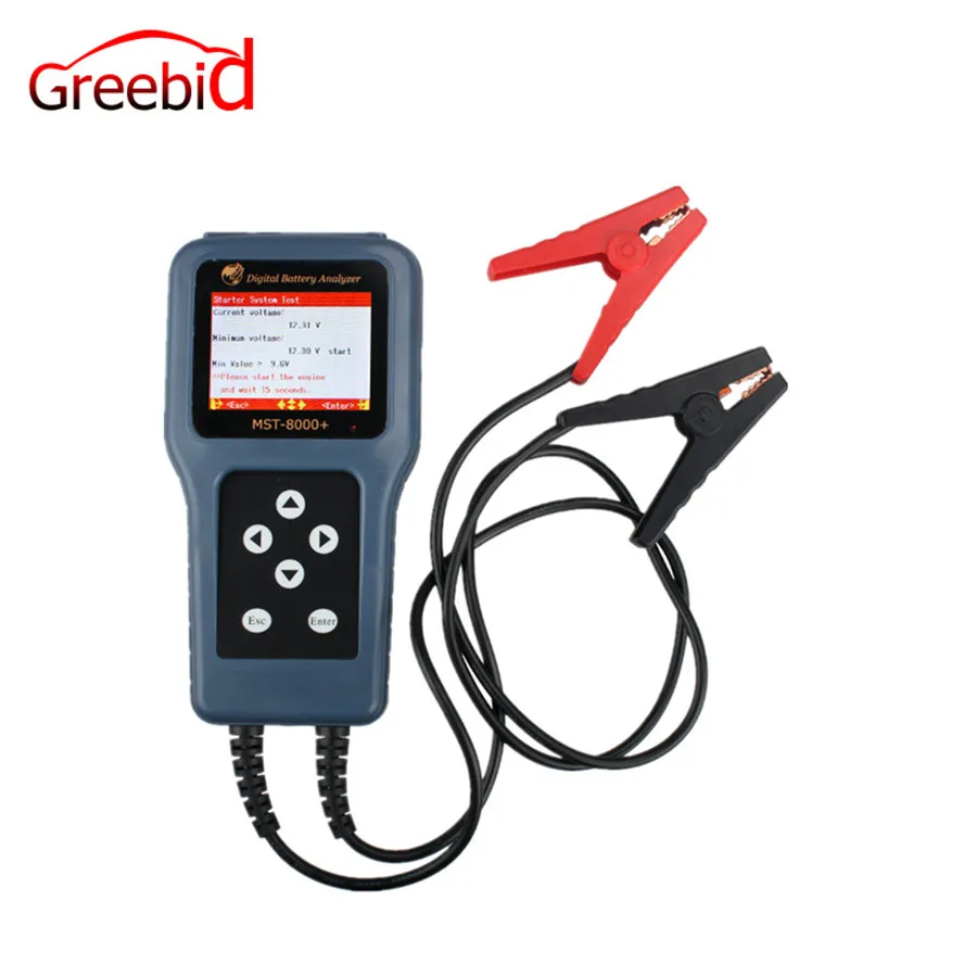 

MST-8000+ Digital Battery Analyzer Battery Tester Can Used to Detect Different Kinds of Battery