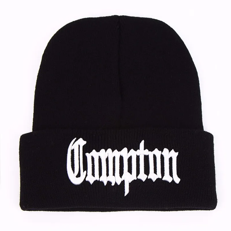 Вязаные шапки West beach gangsta Compton Eazy E compton для мужчин и женщин теплые модные в стиле