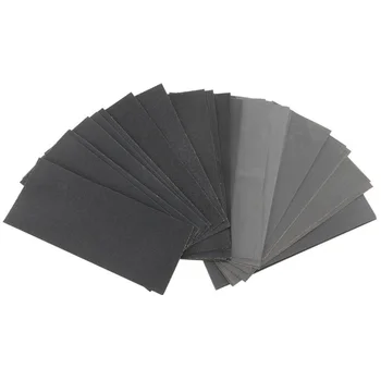 

42 Sheets Sandpaper Waterproof Abrasive Sand Paper Grinding Polish Tool 120#-3000# QJS Shop