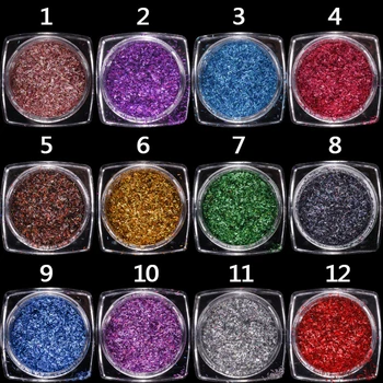 

New Holographic Laser Stripe Glitters For Nails Art DIY Design Party Body Face Chunky Glitter Sequins Stripe Lace Confetti Deocr