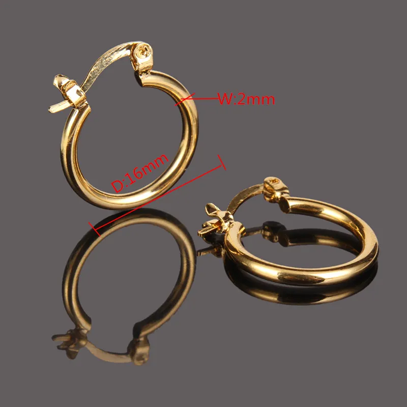 Bangrui 24K африканские круглые серьги для женщин ювелирные изделия золотого цвета