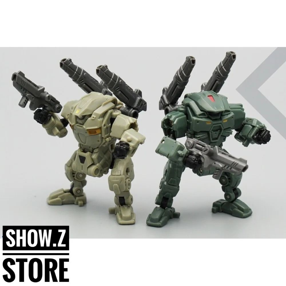 

[Show.Z Store] MechFansToys MFT Lost Planet Powered-suit DA04 Desert & DA05 Green Diaclone Figure Transformation
