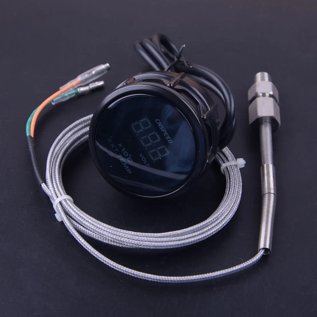 

CITALL 2" 52mm DC 12V LED Digital Exhaust Gas Temperature EGT Temp Gauge Meter Sensor Monitor