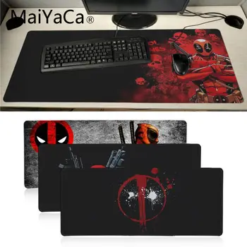 

MaiYaCa Top Quality Deadpool iron Man High Speed New Mousepad Large Gaming Mouse Pad Lockedge Mouse Mat Keyboard Pad