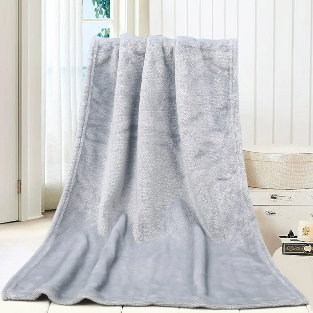 

45X65CM Fashion Soft Throw Kids Blanket Warm Coral Plaid Blankets Flannel Warm Blanket Velvet Throw Micro Plush Fleece Blanket