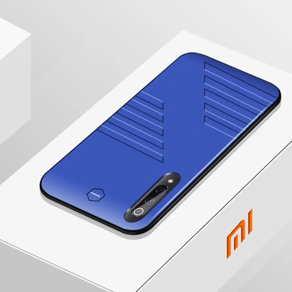 6800 мАч для Xiaomi Mi 9 Чехол Для Аккумулятора Внешний аккумулятор запасное зарядное устройство чехол для Xiaomi Mi 9 чехол для аккумулятора - Цвет: Blue