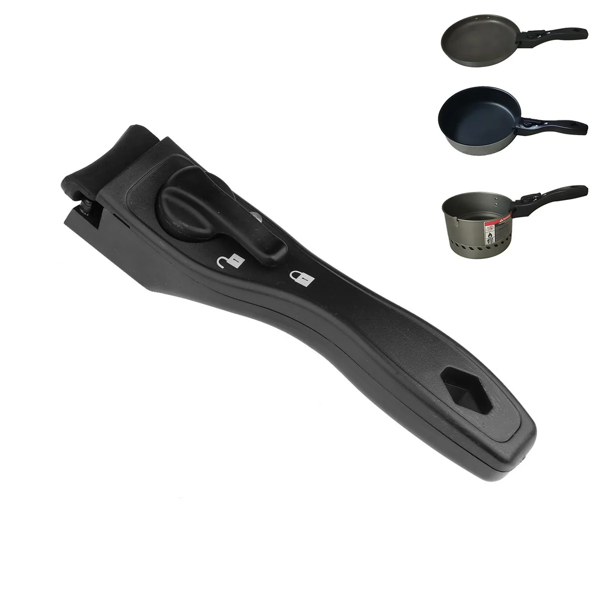 Universal Removable Pan Pot Handle Dismountable Anti scalding Bakelite