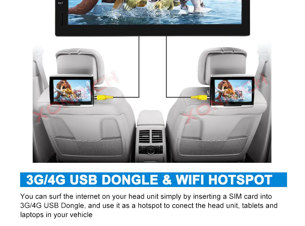Discount Autoradio Double Din Android 9.0 Universal Car Multimedia Player Stereo Head unit NO DVD Quad Core Wifi GPS Navi 178mm*100mm 12