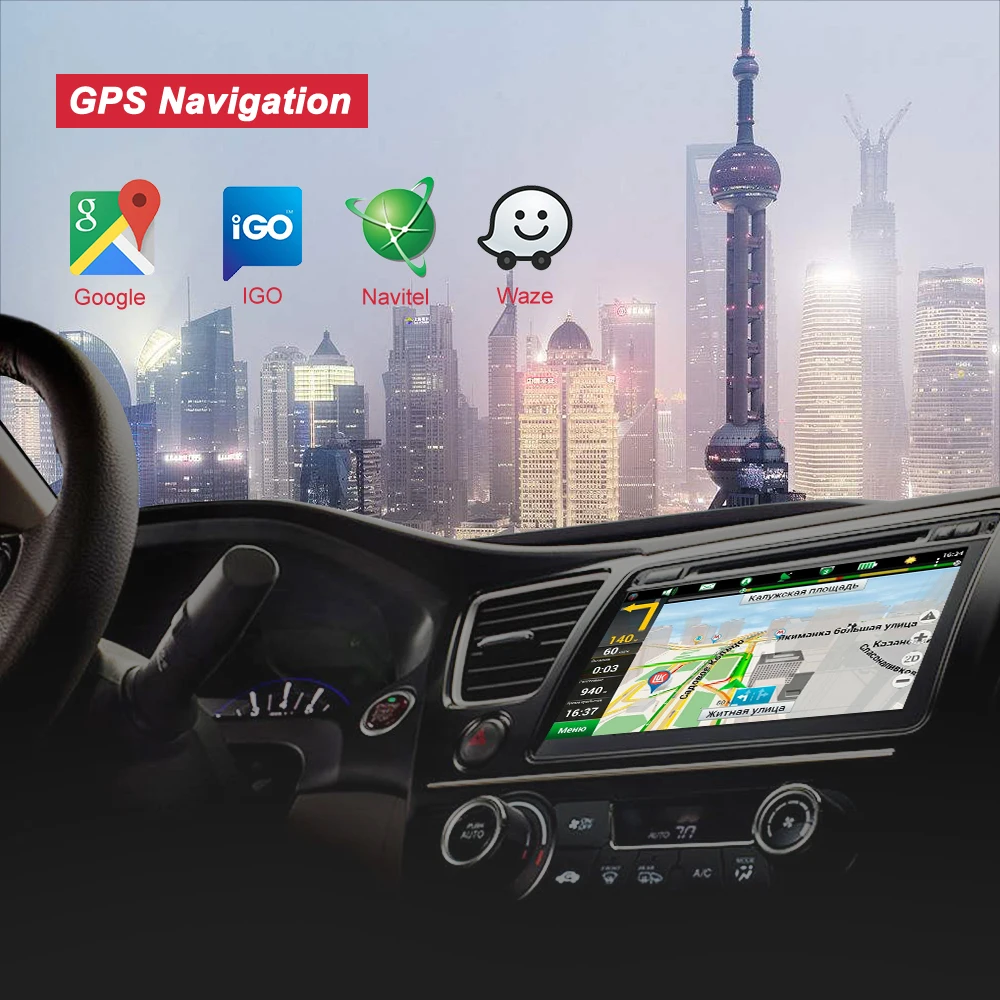 Perfect Bonroad 2Din Android Car multimedia player GPS Navigation For Opel Astra Antara Zafira Corsa Radio Video Stereo/Wifi /BT 3
