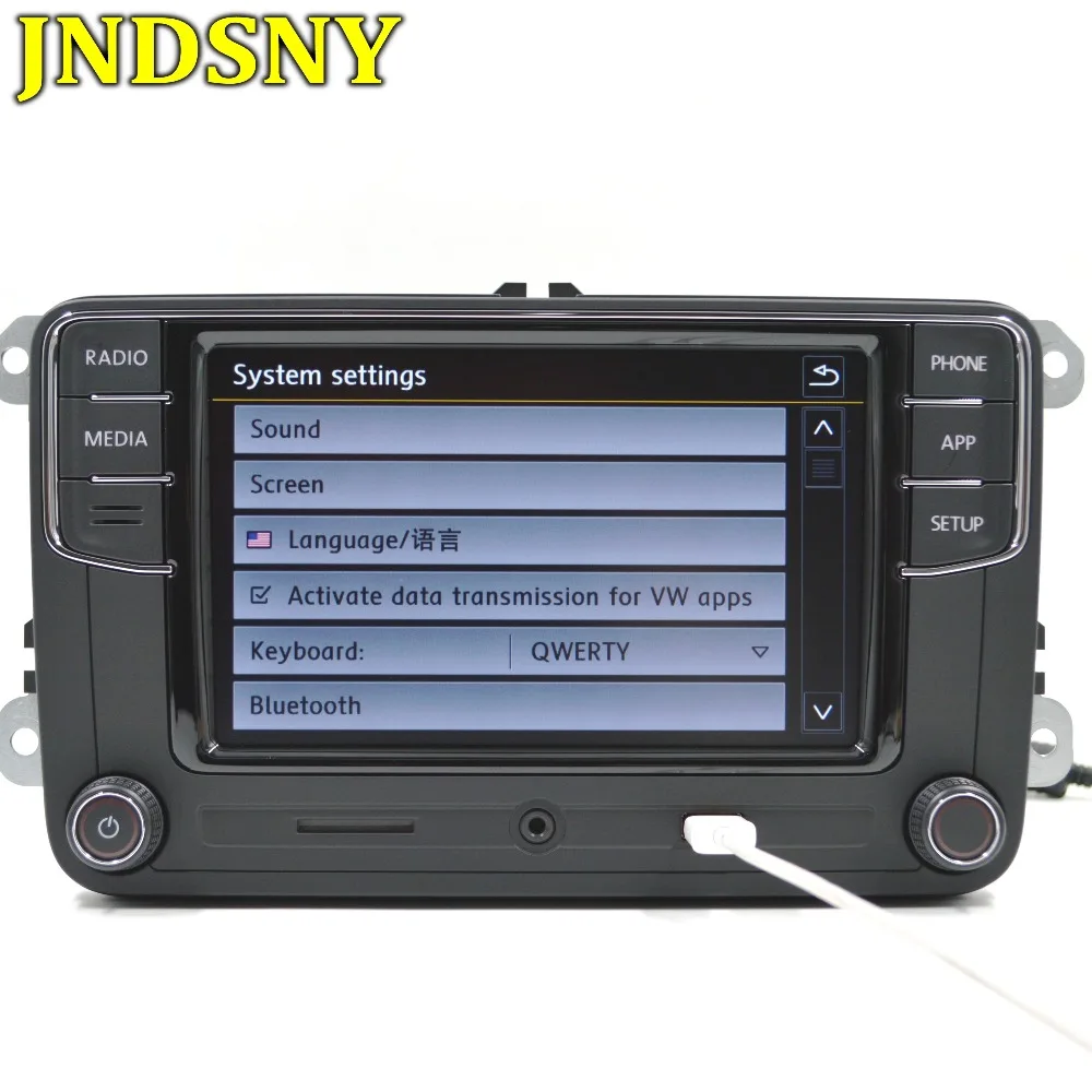 JNDSNY RCD330g CarPlay RCD330 Plus автомобиль MIB радио для VW Golf 5 6 Jetta MK5 MK6 CC Tiguan Passat B6 B7 Polo
