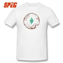 Crypto Mining Tee Mine Your Own Ethereum Revolution Blockchain T Shirt Cryptocurrency Short Sleeves Men’s T-Shirts O-Neck
