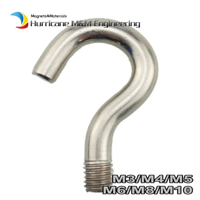 10 pcs M3 M4 M5 M6 M8 M10 Lifting Bolt and Lifting Hook Bolt Steel