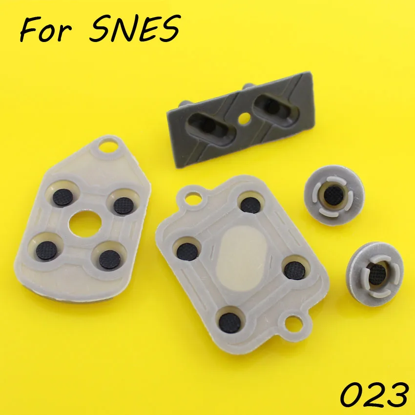 

1 SET For Super Nintendo SNES Conductive Rubber Silicon Pads - Controller Repairs for sfc