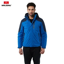 MALIDINU 2019 Men Winter Jacket High Quality Cotton Padded Jacket Winter Coat Parka Men European Size Outdoor Jacket Men Clothes