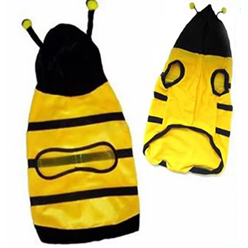 

Hot! Pet Hoodie Clothes Cute Fancy Puppy Apparel Costume Cat Coat Outfit Bee Style