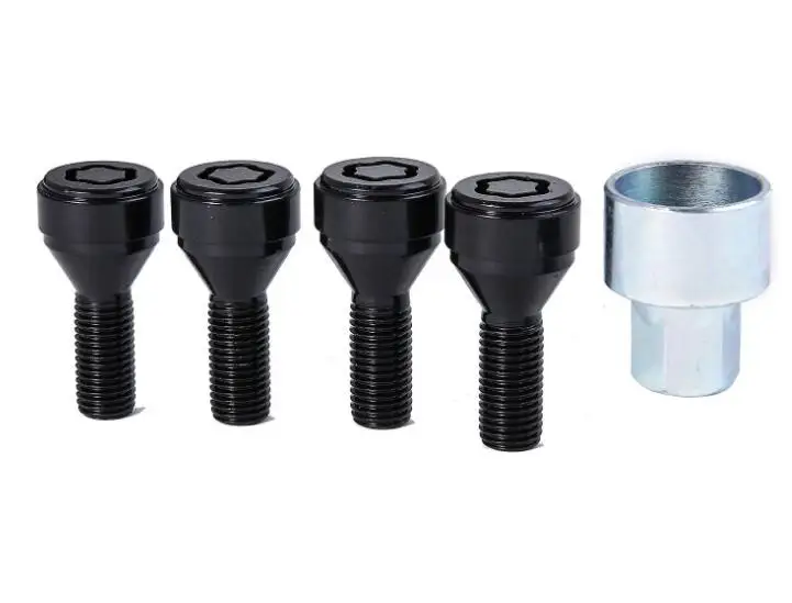1 set Wheel Locks Bolts For BMW E46 E39 E60 Z4 Z3 E38 36136792849 2001