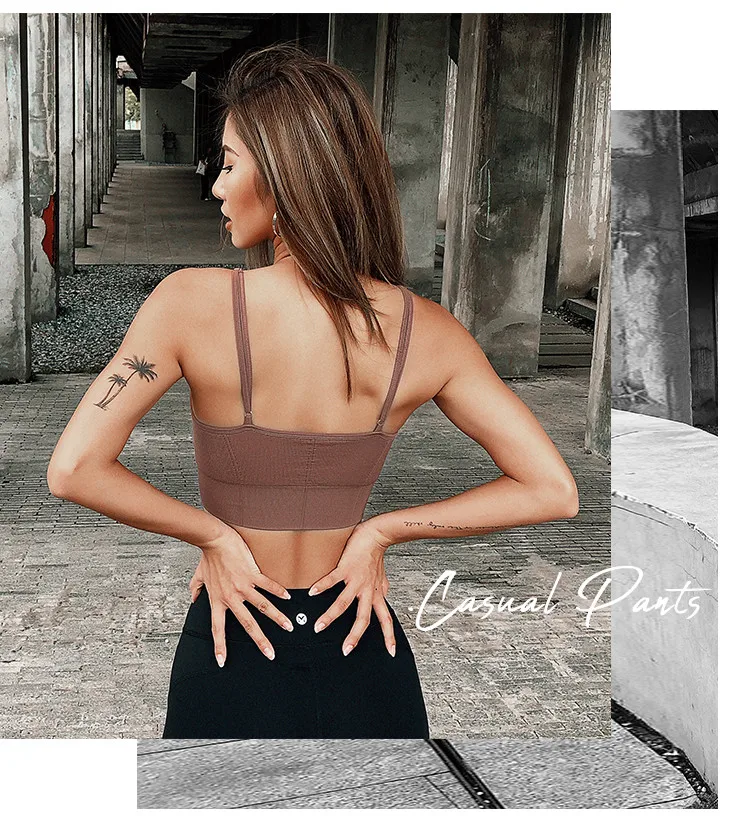 Push Up Seamless Crop Top