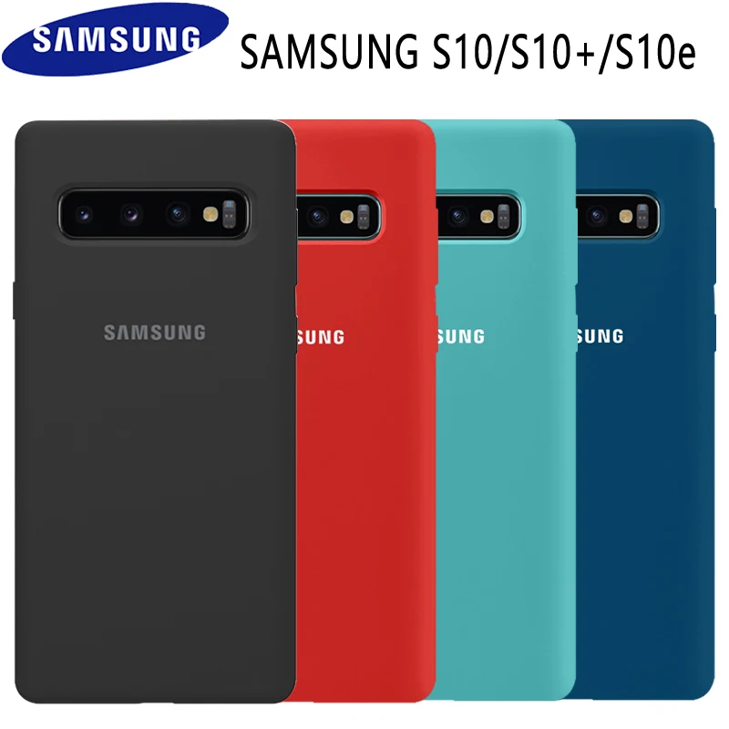 

Samsung S10 Case Original High Quality Soft Silicone 360 Full Protector Cover Samsung Galaxy S10 Plus Case Galaxy S10 S10e Case