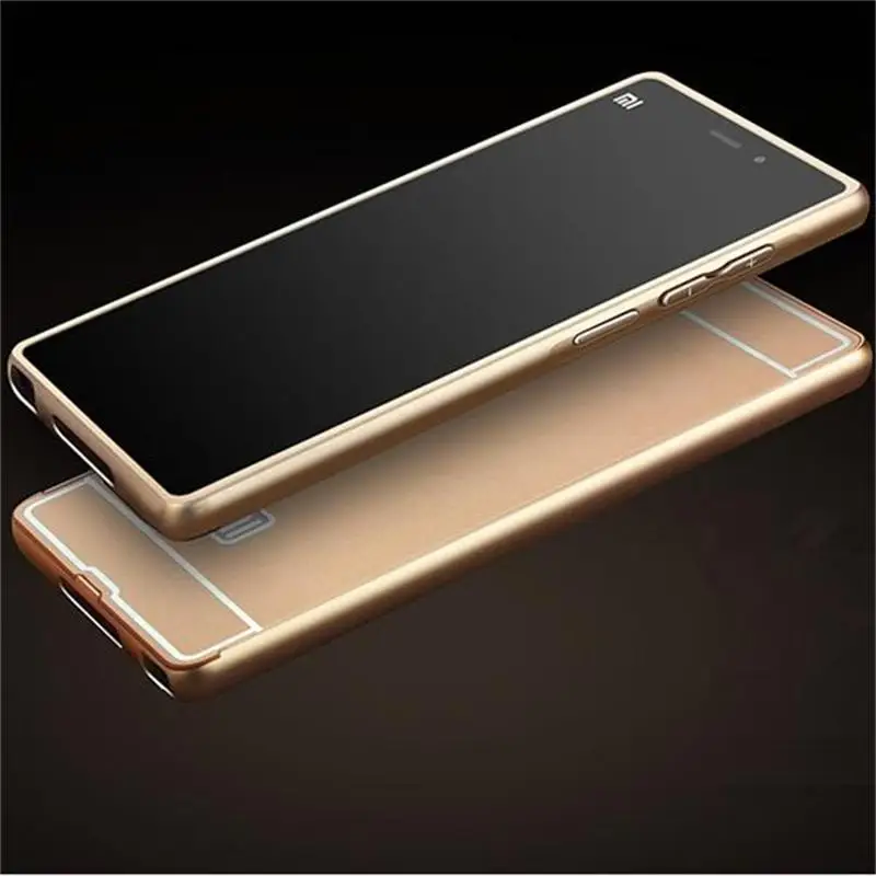 Чехол Xinchentech для Xiaomi Mi3 металлический алюминиевый + акриловый жесткий