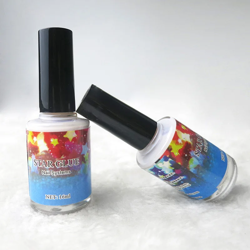  16ml 1 bottle Nail Art Glue for Foil Sticker Nail Transfer Tips Adhesive 16ml Glue Nail Tips Adhesi