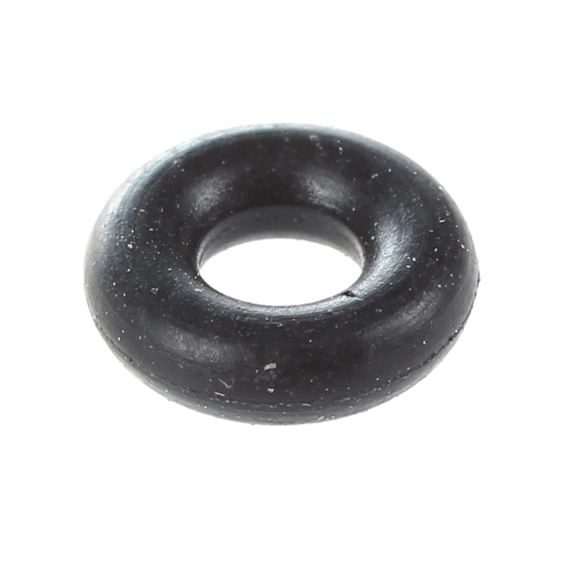 

100 pcs 7mm x 3mm x 2mm Black Rubber Clasp Washer Gasket Ring