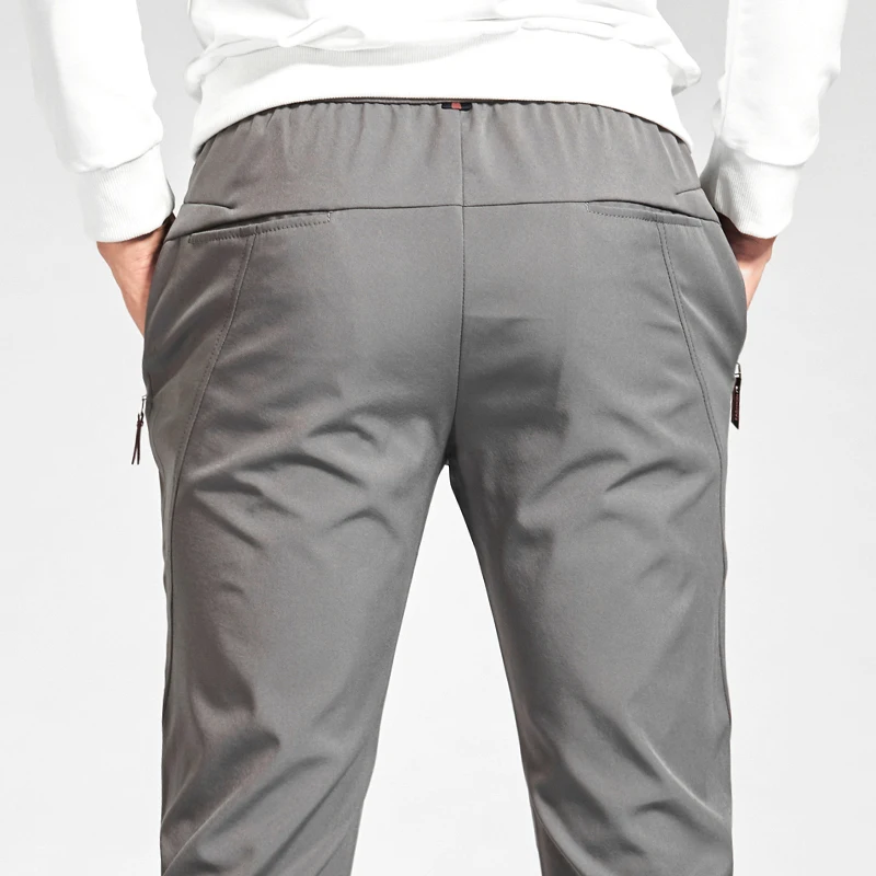 HCXY 2019 New Brand Elastic Breathable Sweat Pants for men