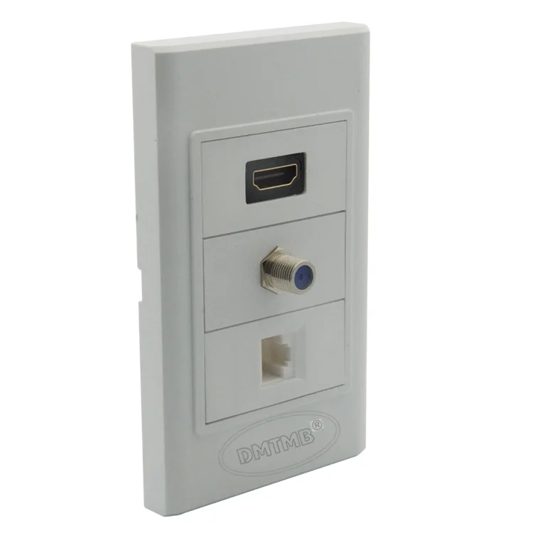 120X70 HDMI F головное ТВ и RJ45 настенная пластина с разъемом Мама мама|rj45 wall plate|wall platerj45
