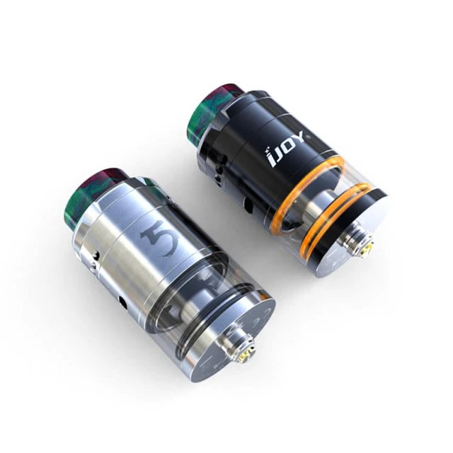 Оригинал ijoy rdta 5 танк 4 мл емкость с смола капельное совет adjustabel нижней стороне воздушного потока Для Электронной Сигареты Поле MOD жидкостью vape